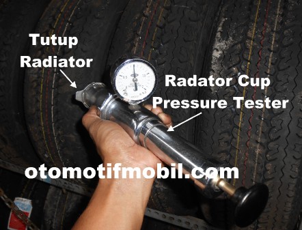 Cara menggunakan radiator cup tester