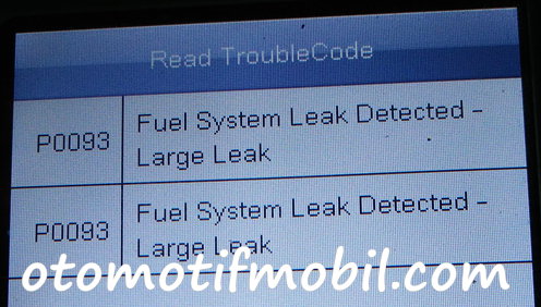 dtc p0093 fuel system leak detected large leak